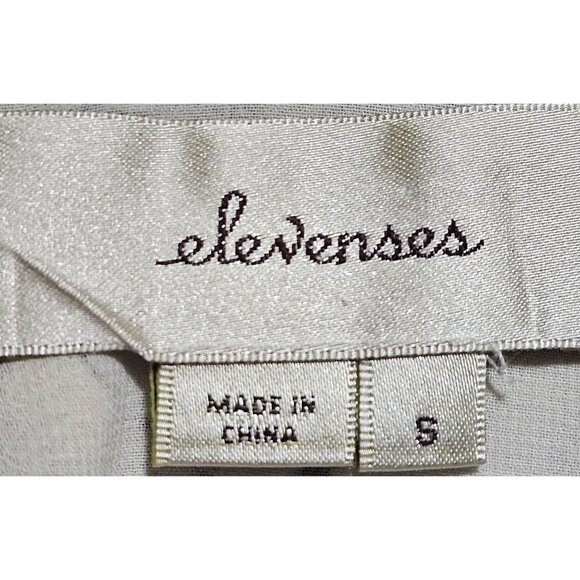 Silk Spring Elevenses Black & White Floral Halter Jumpsuit Size S NO Belt - Picture 4 of 16